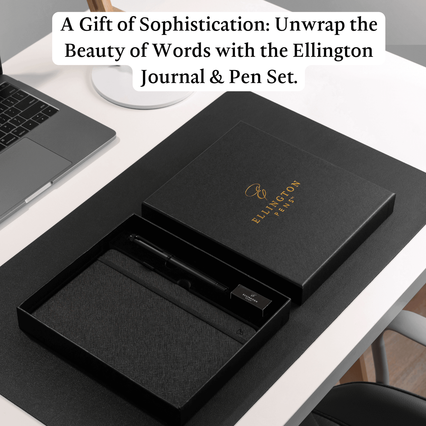 The Stealth Journal and Pen Gift Set fountain pen