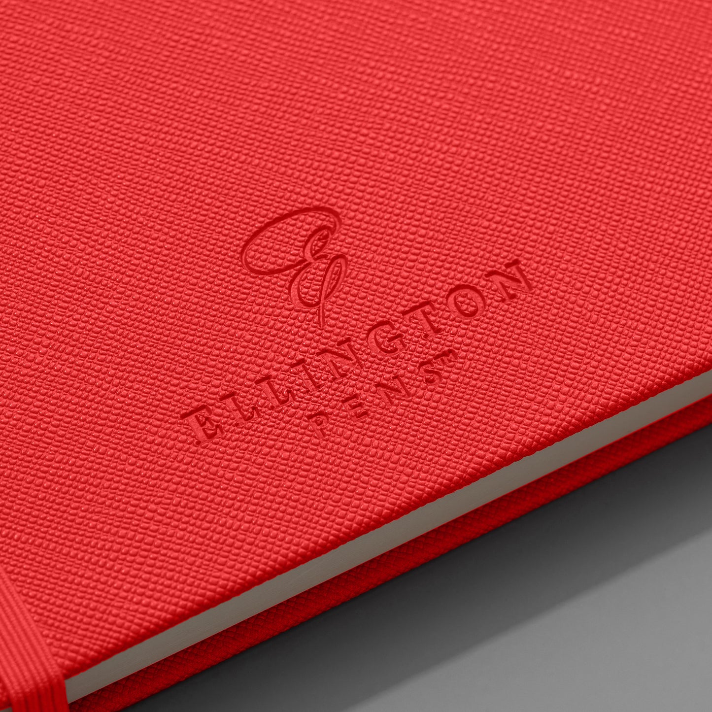 Red Journal - PU Saffiano Leather journal