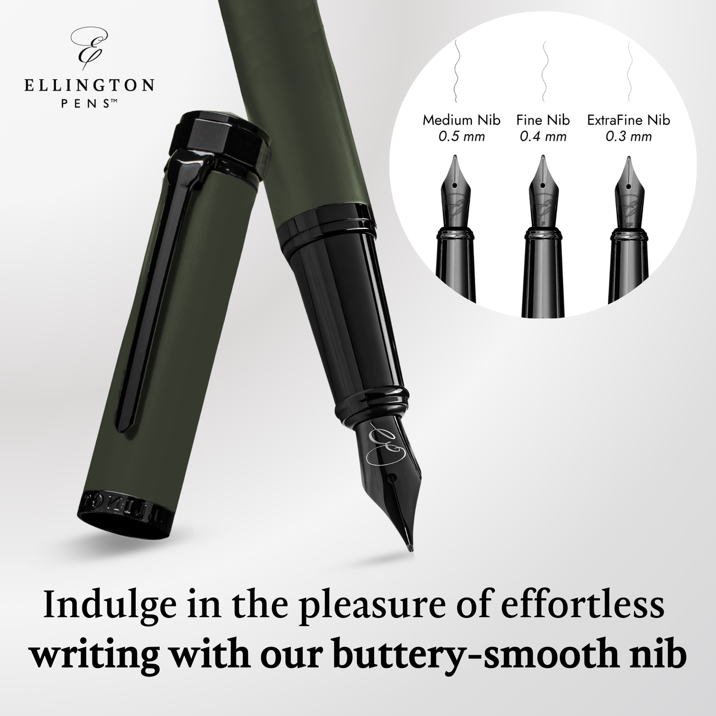 Shadow Pine Matte Fountain Pen