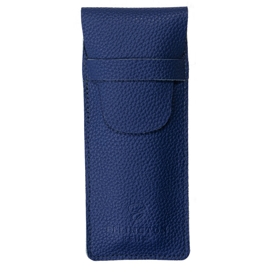Leather Pen Case Blue