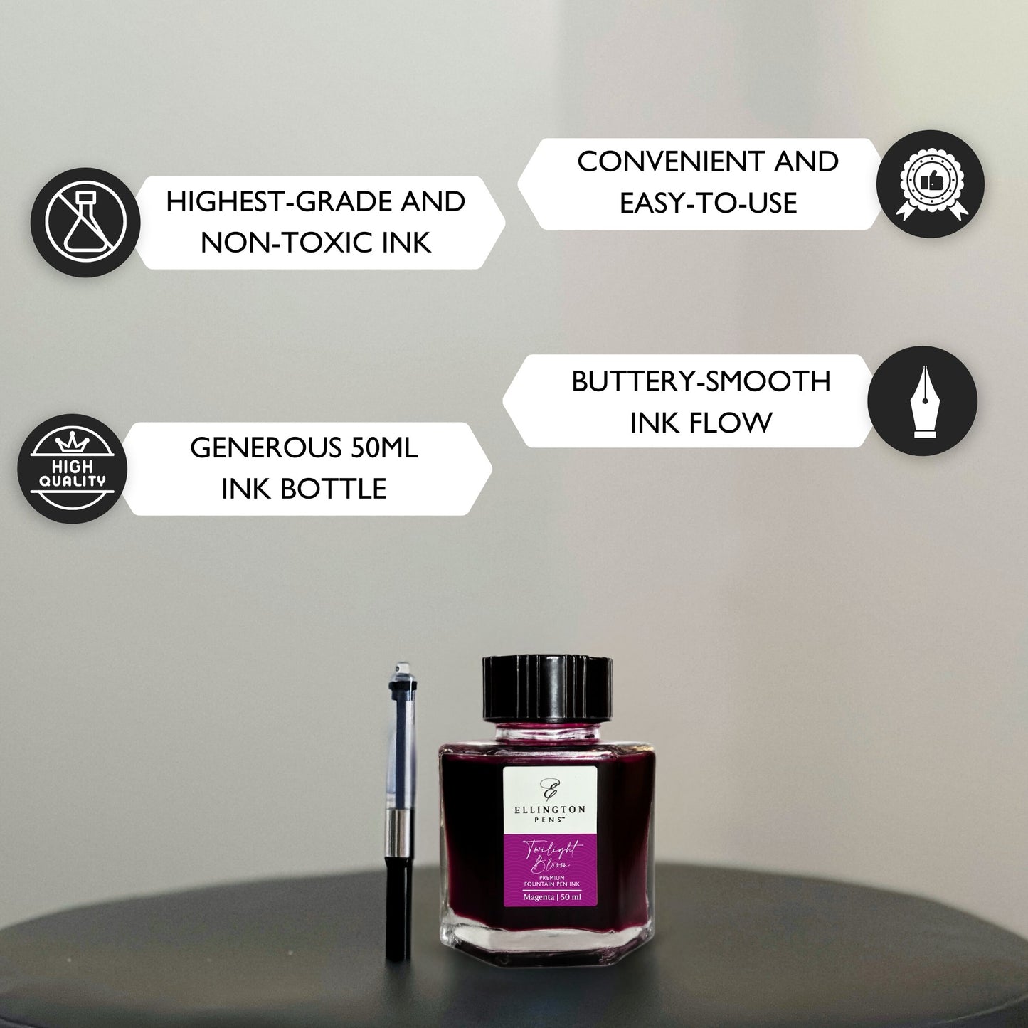 Ink Bottle Twilight Bloom Dark Pink
