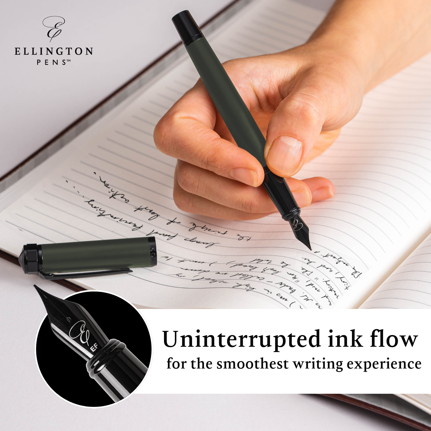 Shadow Pine Matte Fountain Pen