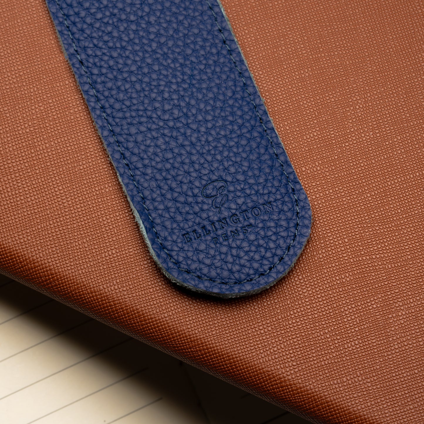 Leather Pen Sleeve Red