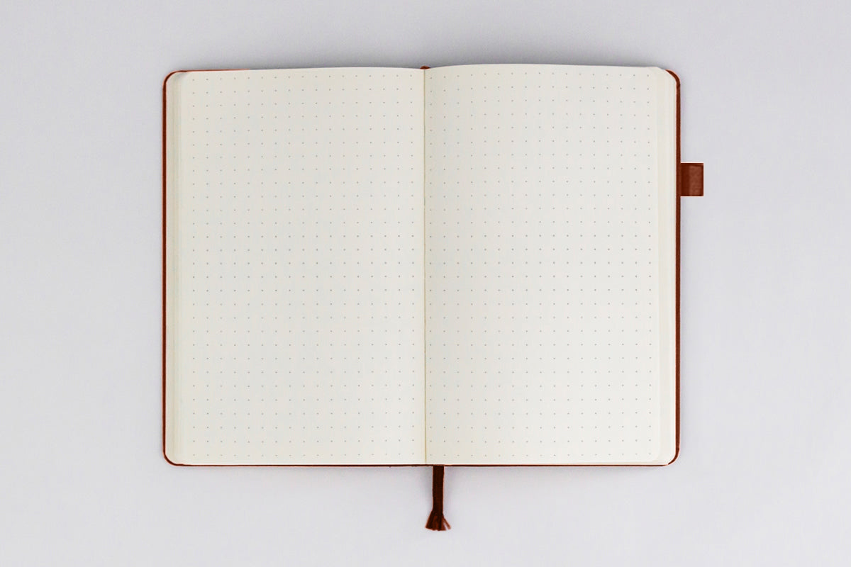 Brown Journal - PU Saffiano Leather journal