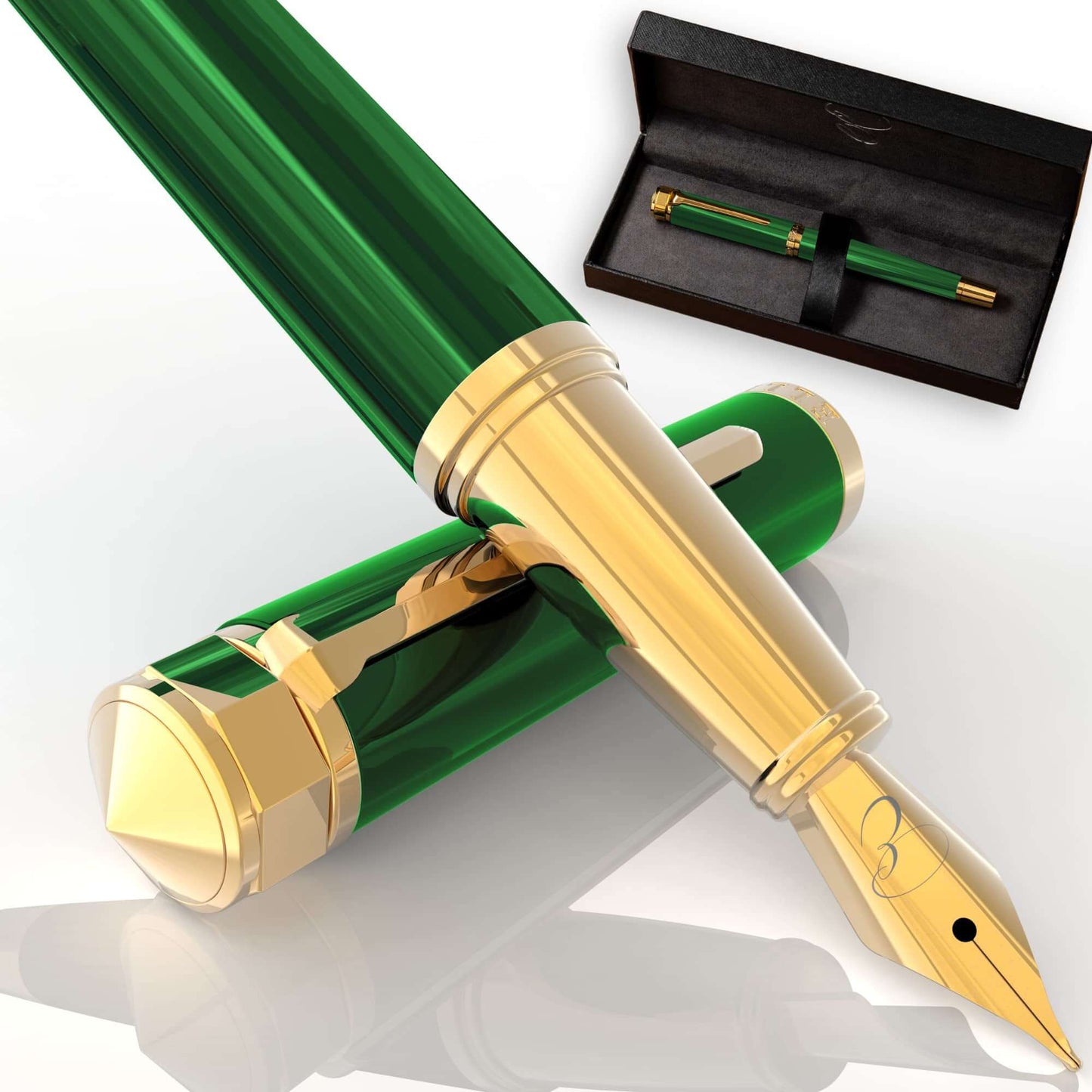 Emerald Enigma Fountain Pen fountain pen
