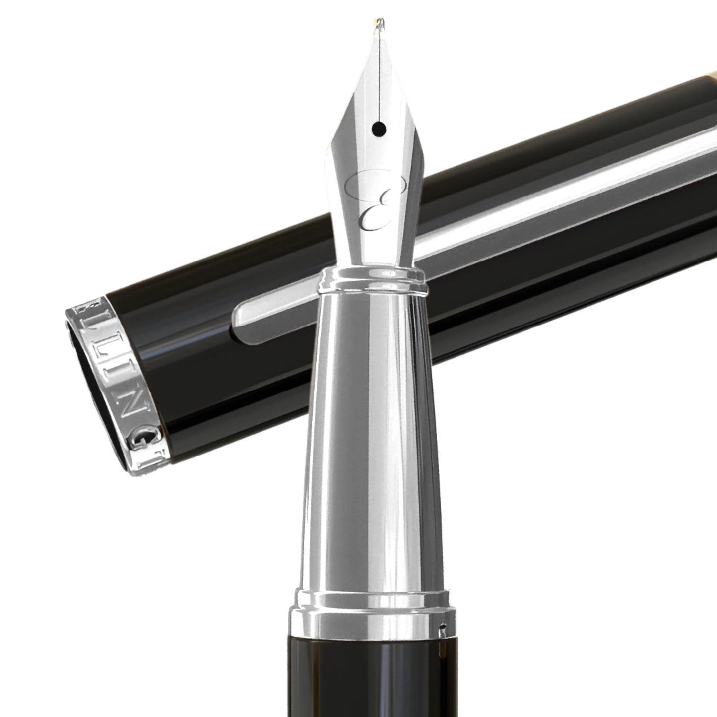 FREE Gift Exclusive Silver Quill Fountain Pen