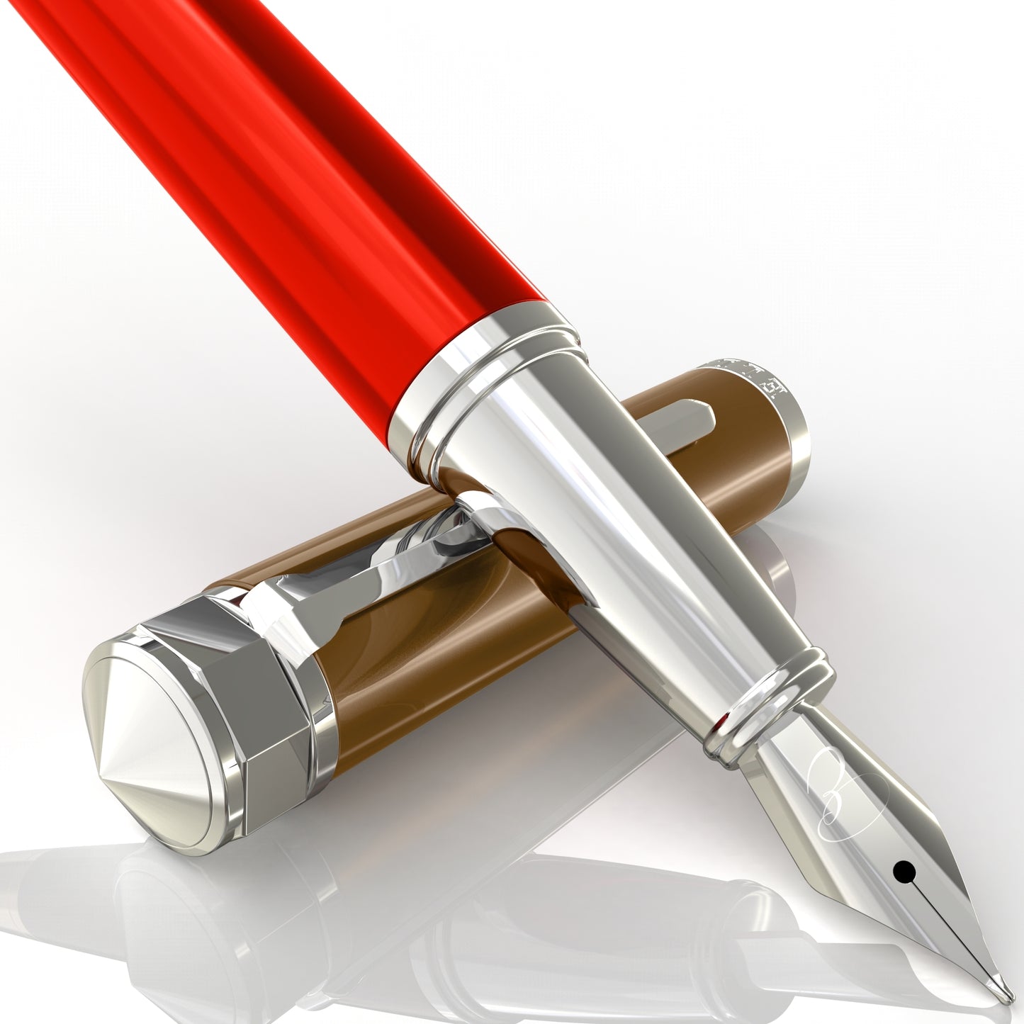 Crimson Rust Fountain Pen