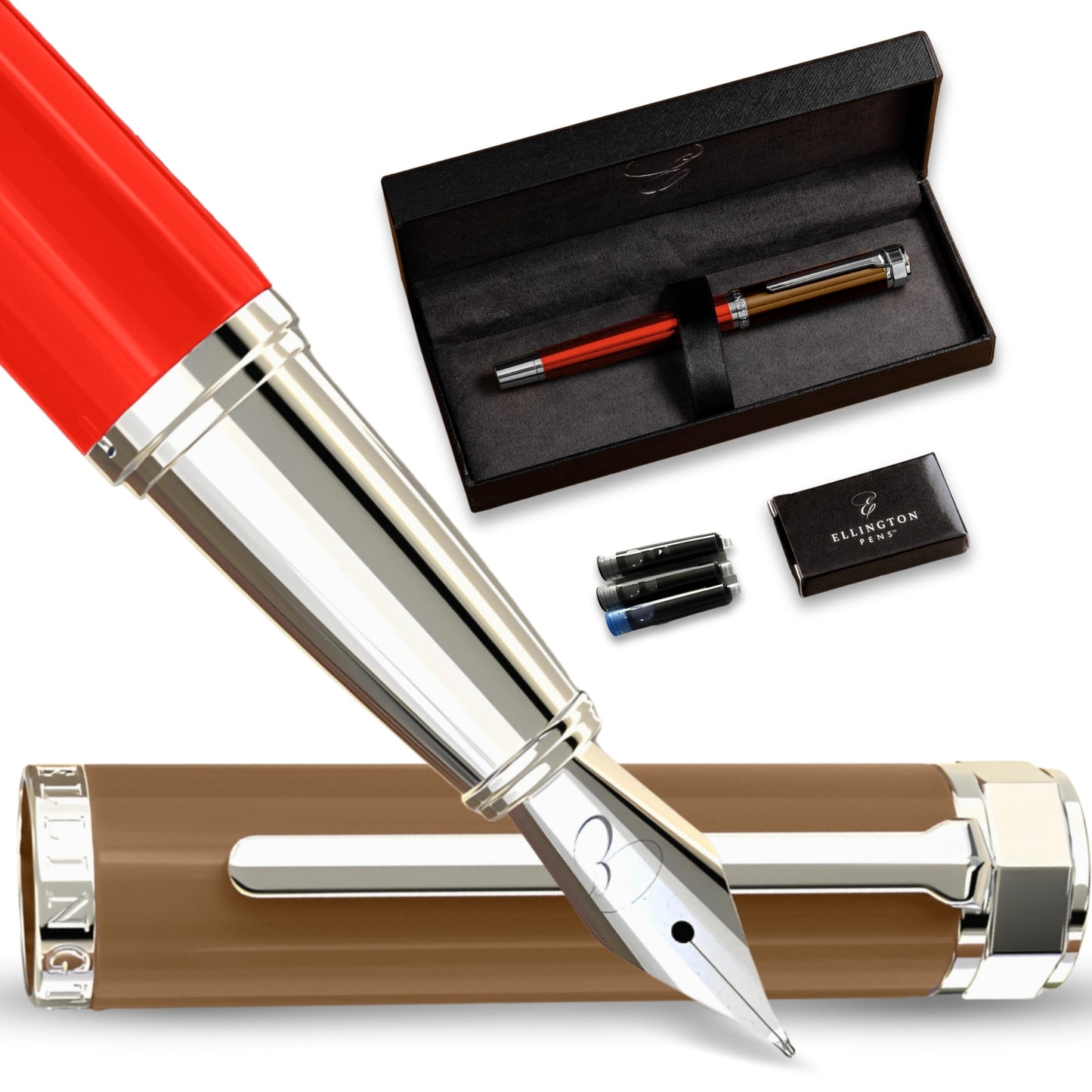 Crimson Rust Fountain Pen