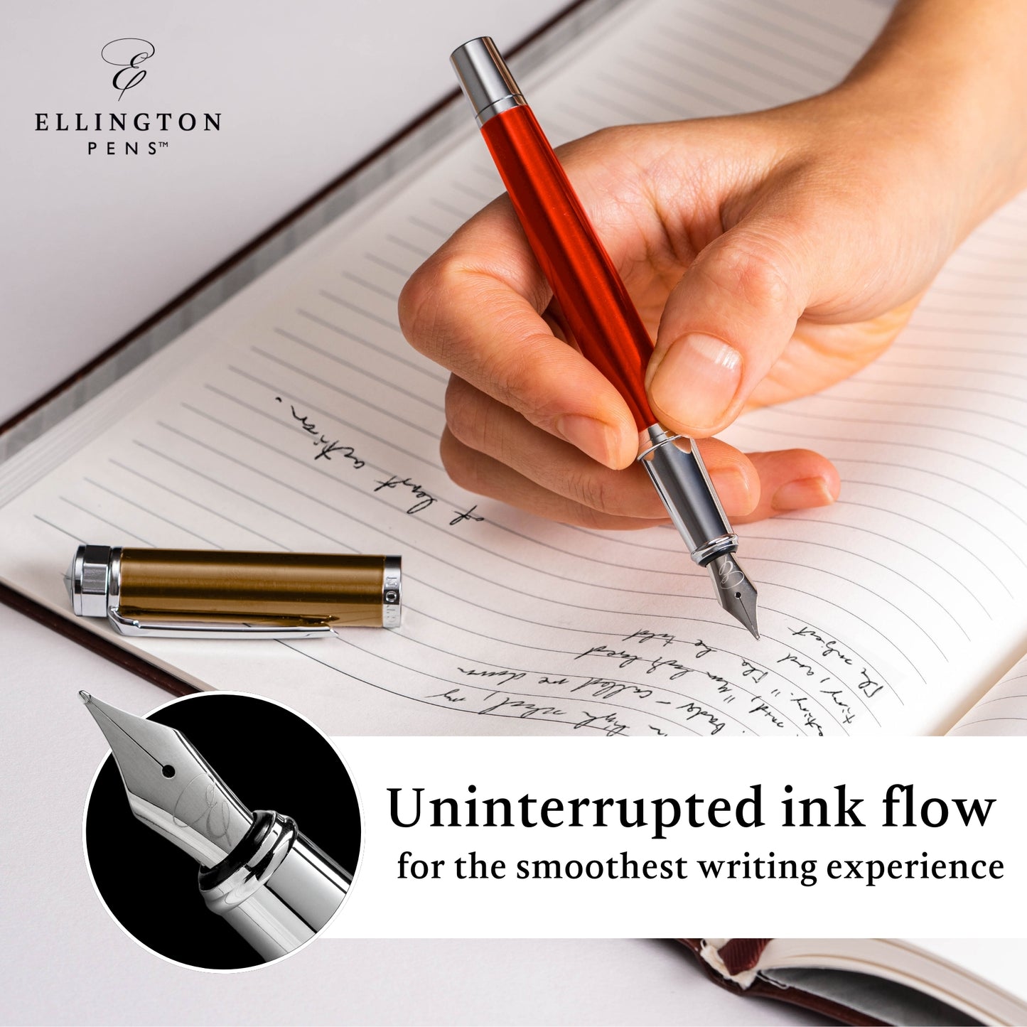 Crimson Rust Fountain Pen
