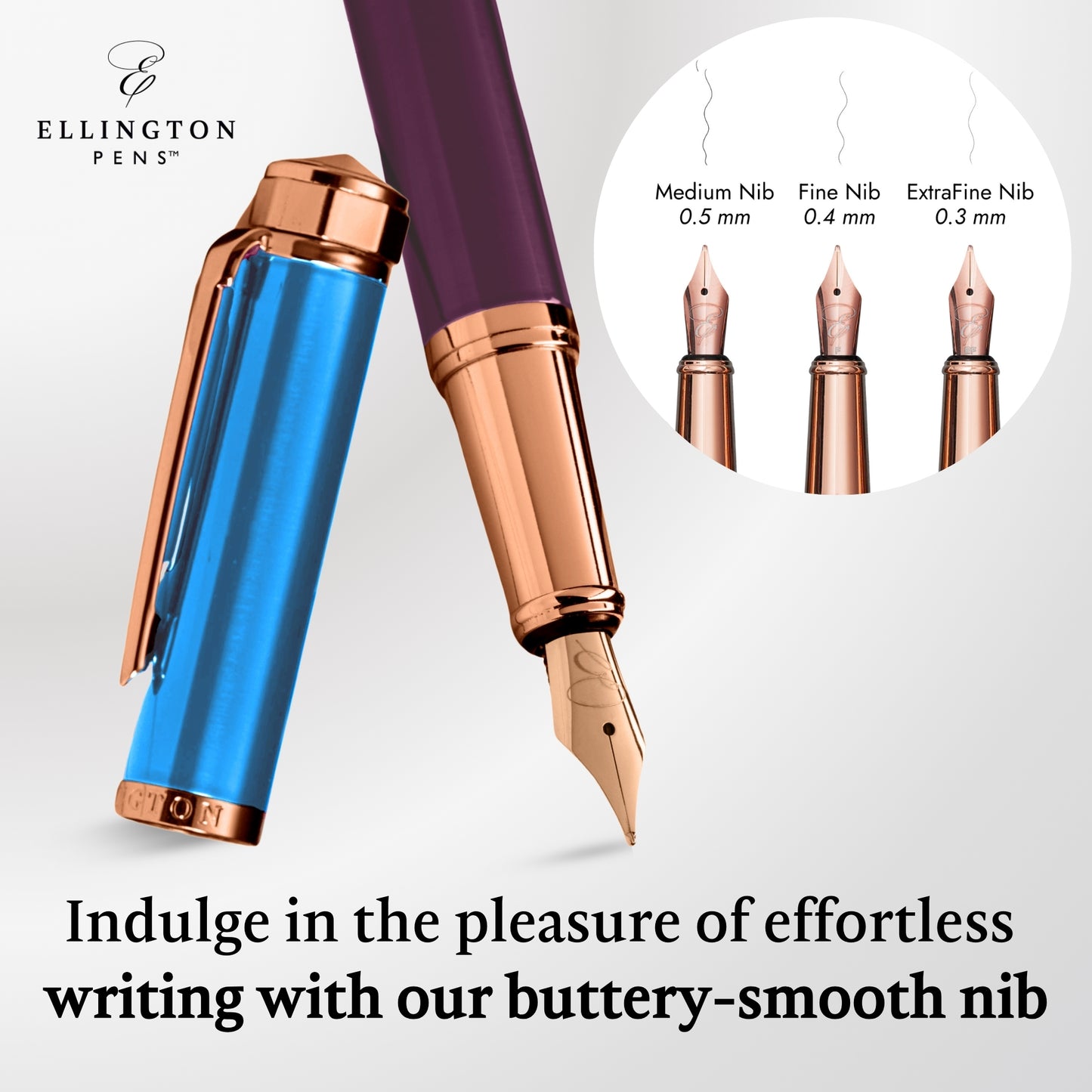 Azure Berry Fountain Pen