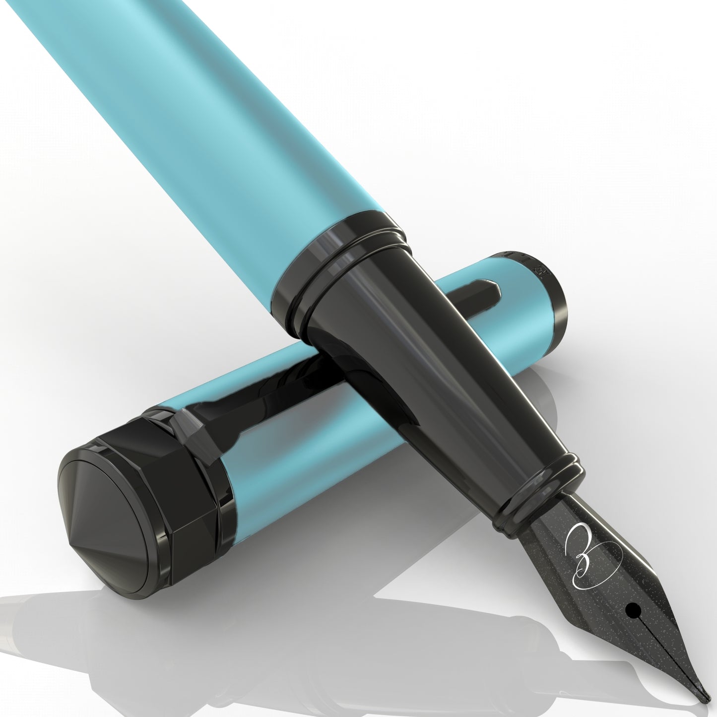 Azure Waves Fountain Pen