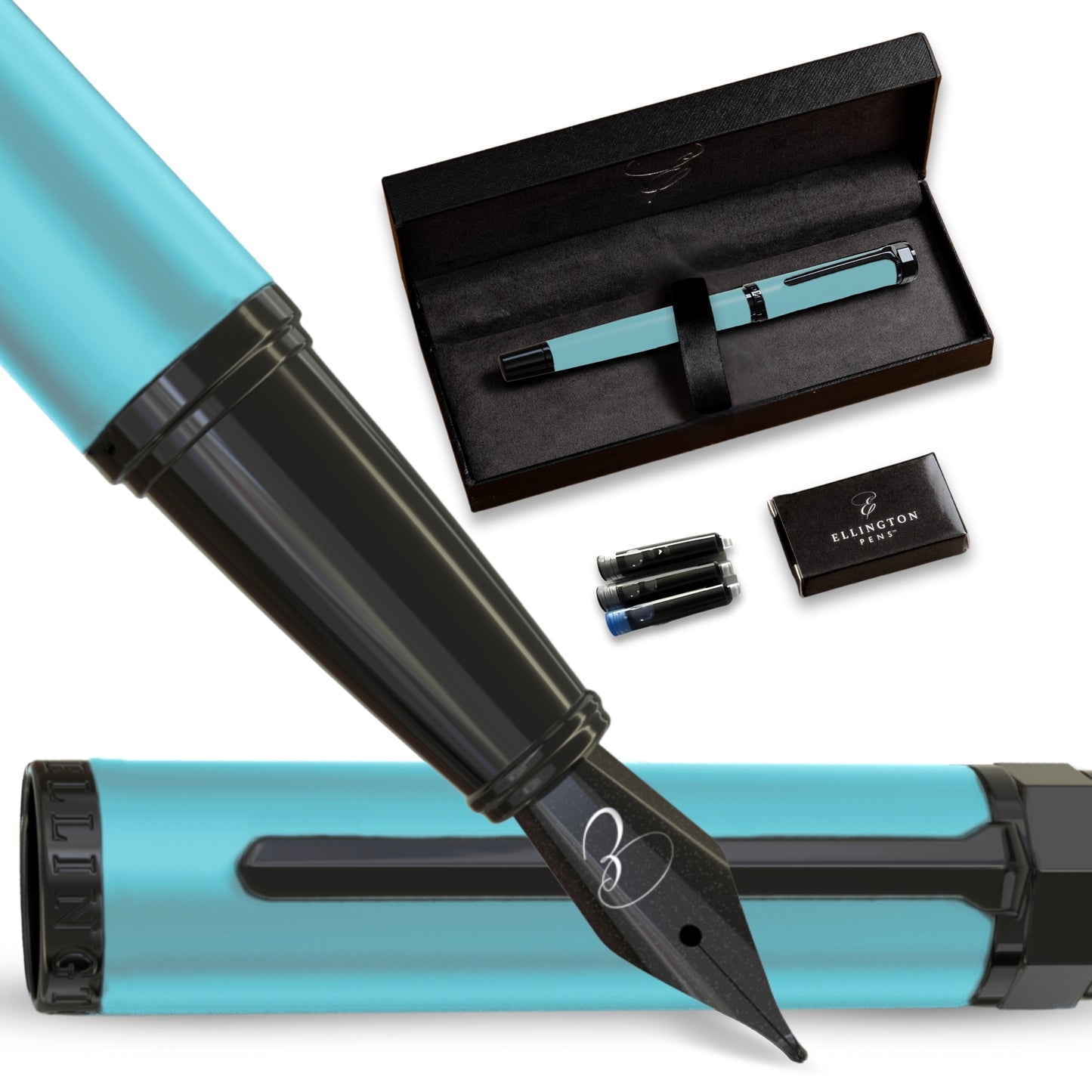 Azure Waves Fountain Pen