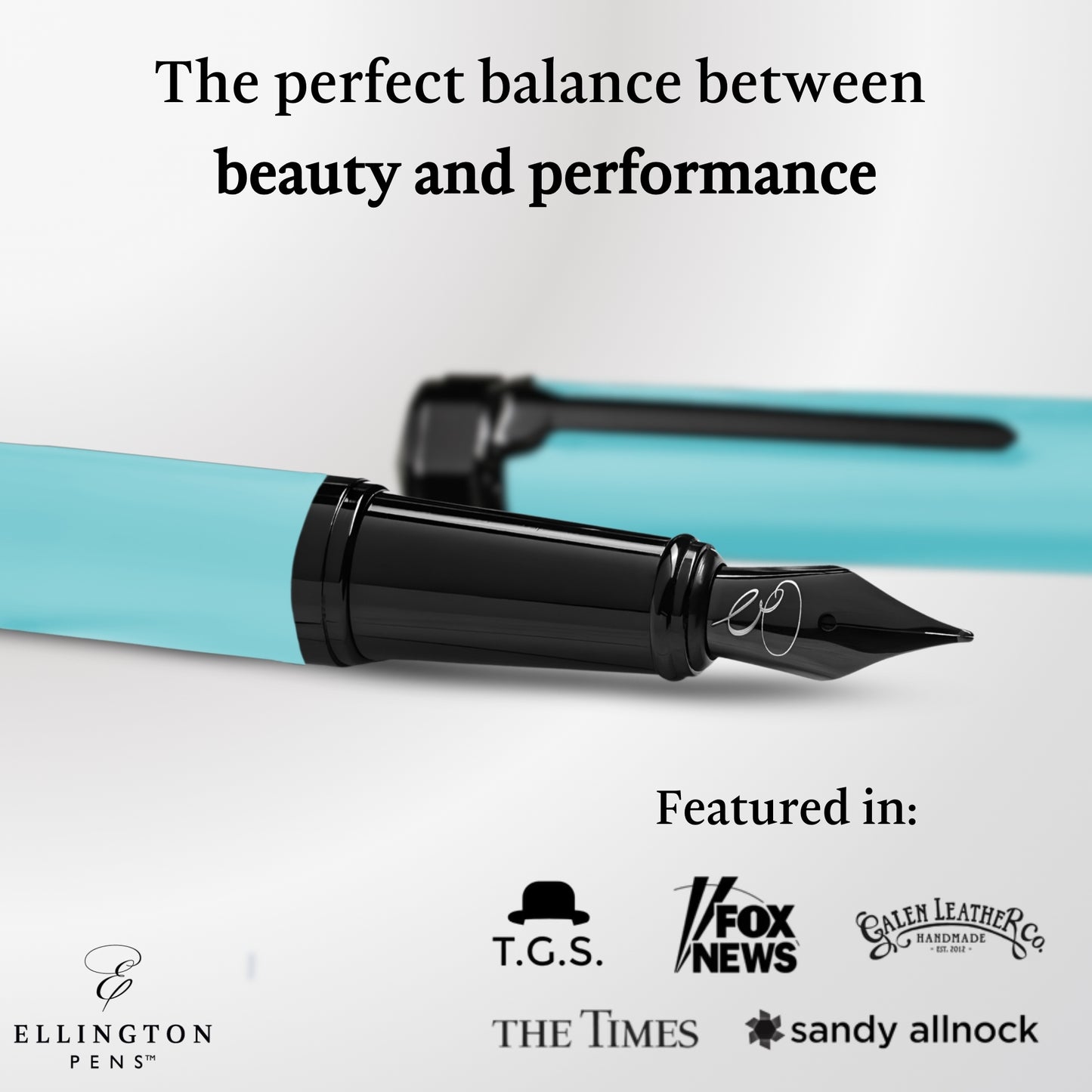 Azure Waves Fountain Pen