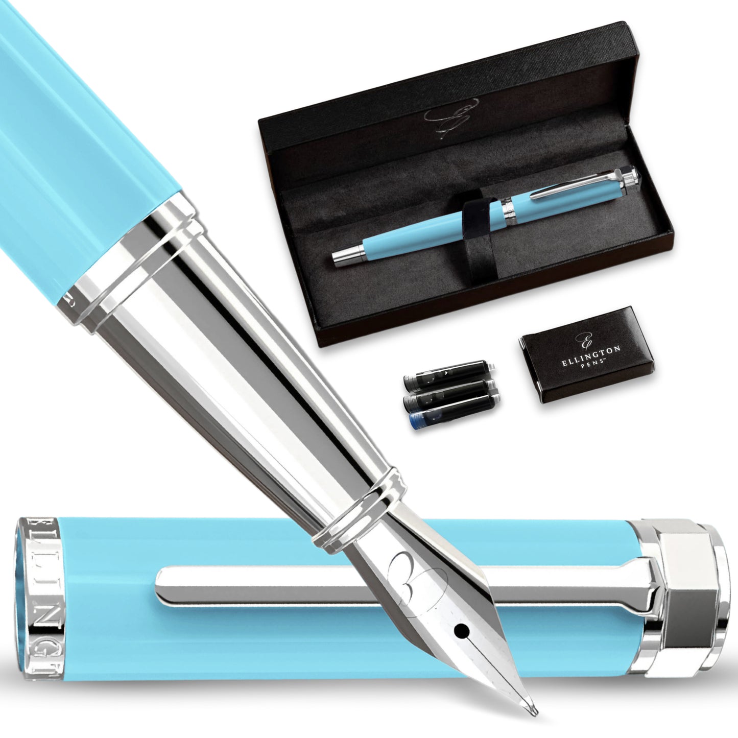 Arctic Whisper Fountain Pen