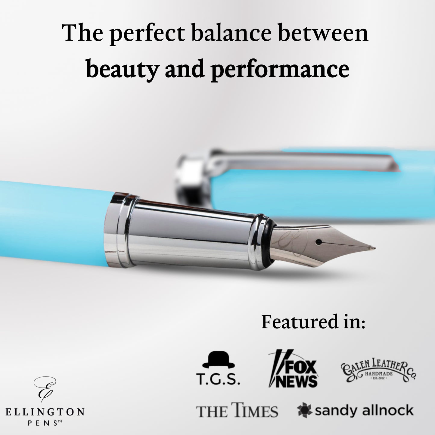Arctic Whisper Fountain Pen