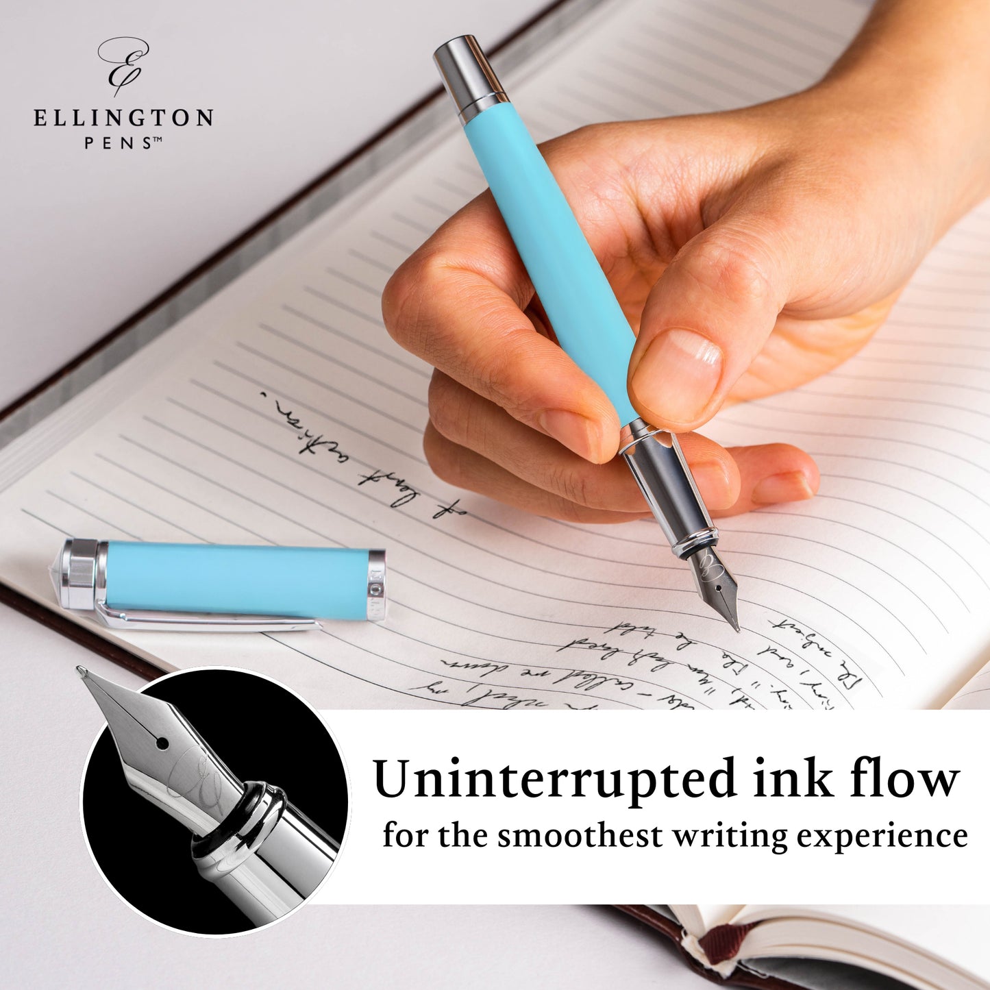 Arctic Whisper Fountain Pen