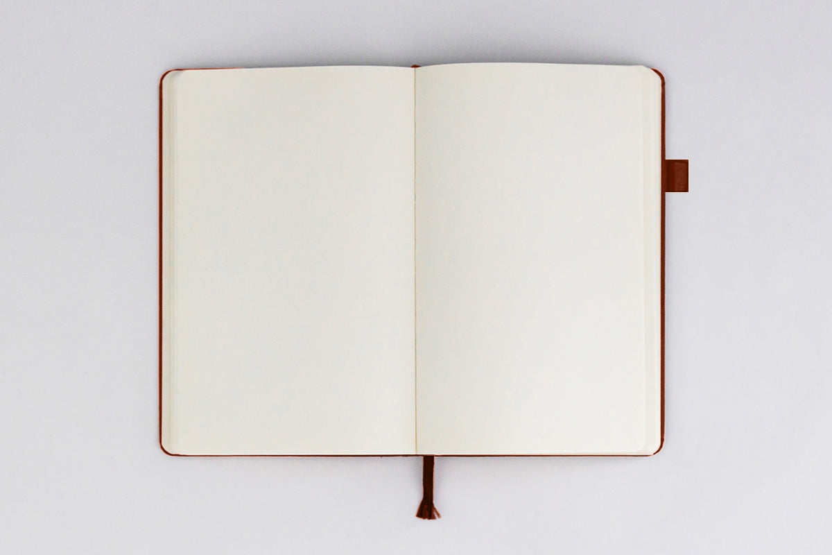 Brown Journal - PU Saffiano Leather journal