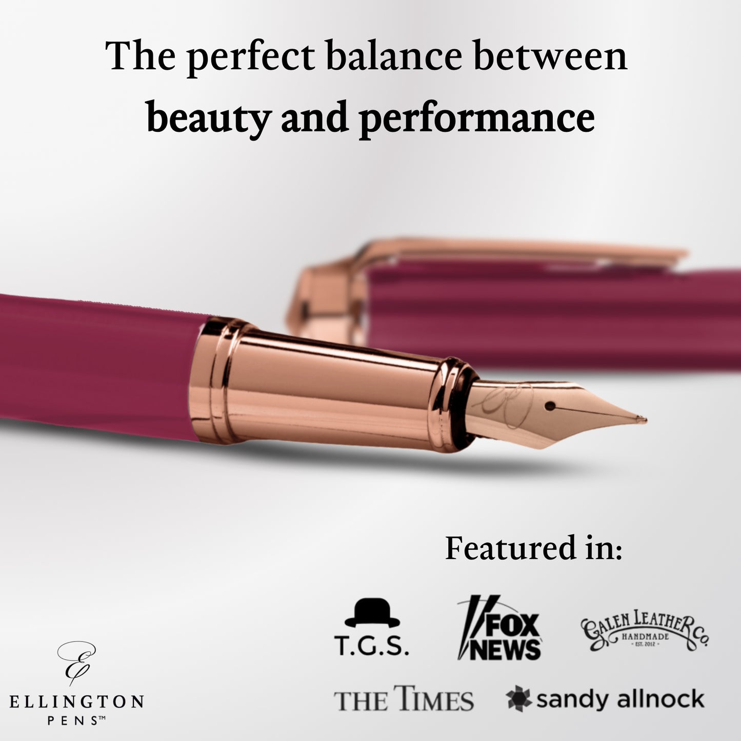 Vintage Rose Fountain Pen