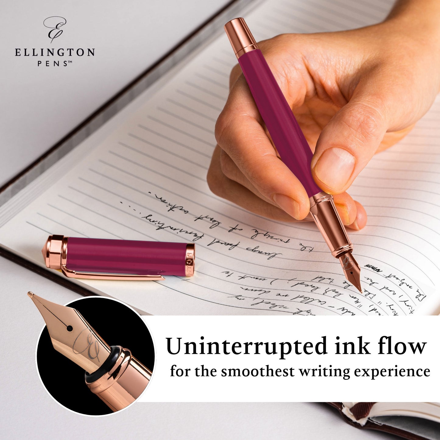 Vintage Rose Fountain Pen