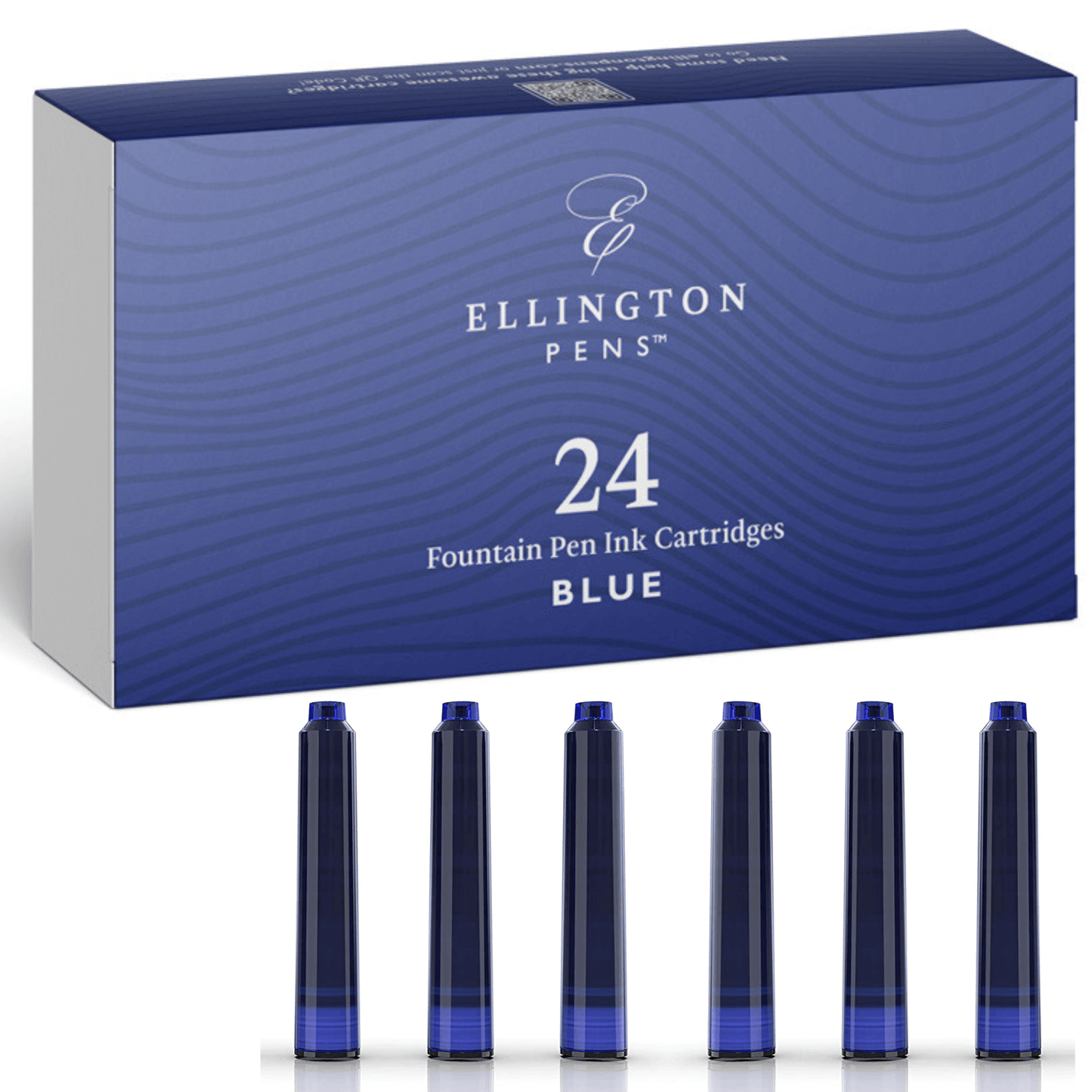 Refill Ink Cartridges - 24 Pack - Compatible with Ellington Pens