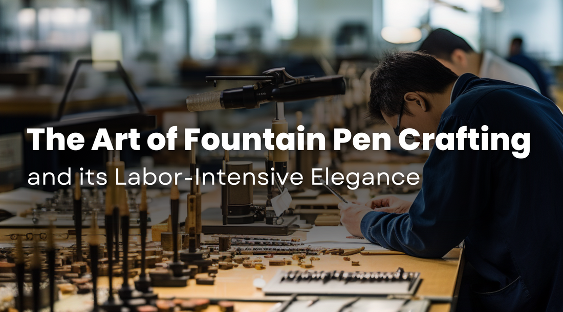 The Art of Fountain Pen Crafting and its Labor-Intensive Elegance