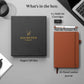 Alpine Rose Journal and Pen Gift Set fountain pen