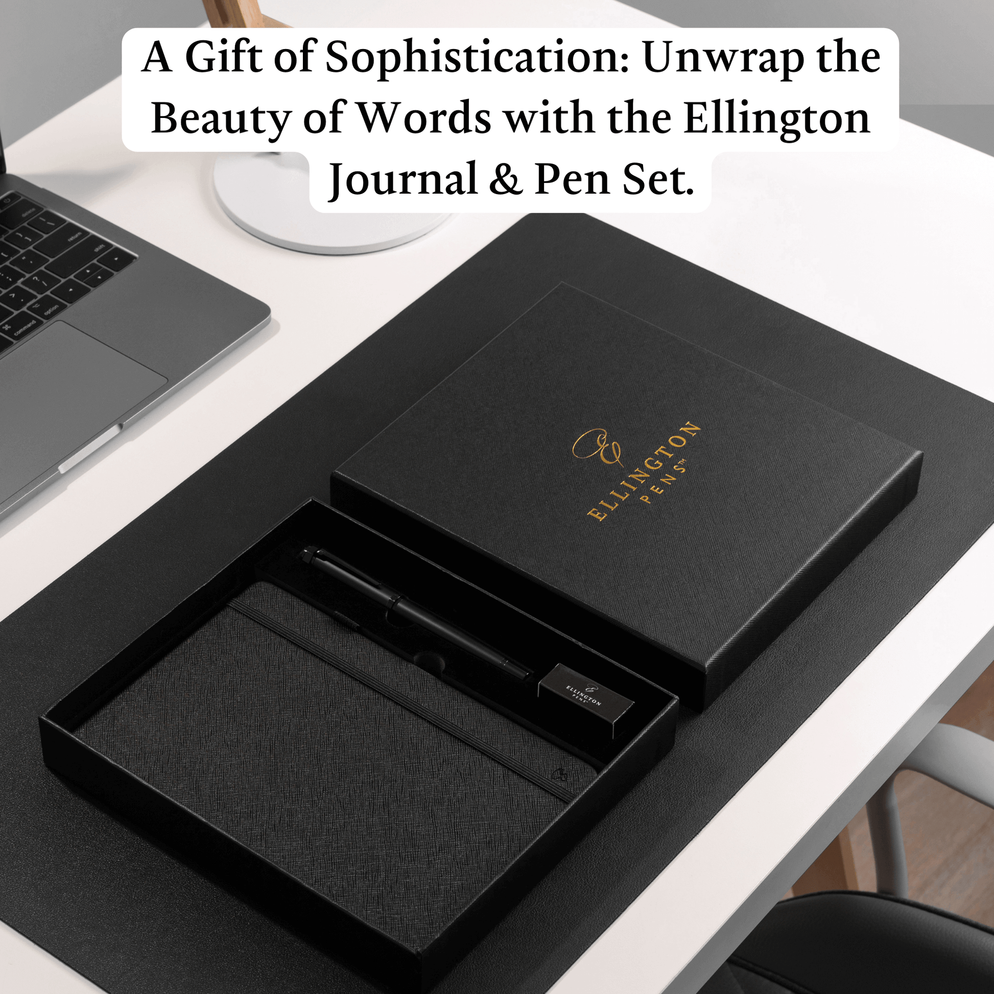 The Stealth Journal and Pen Gift Set fountain pen