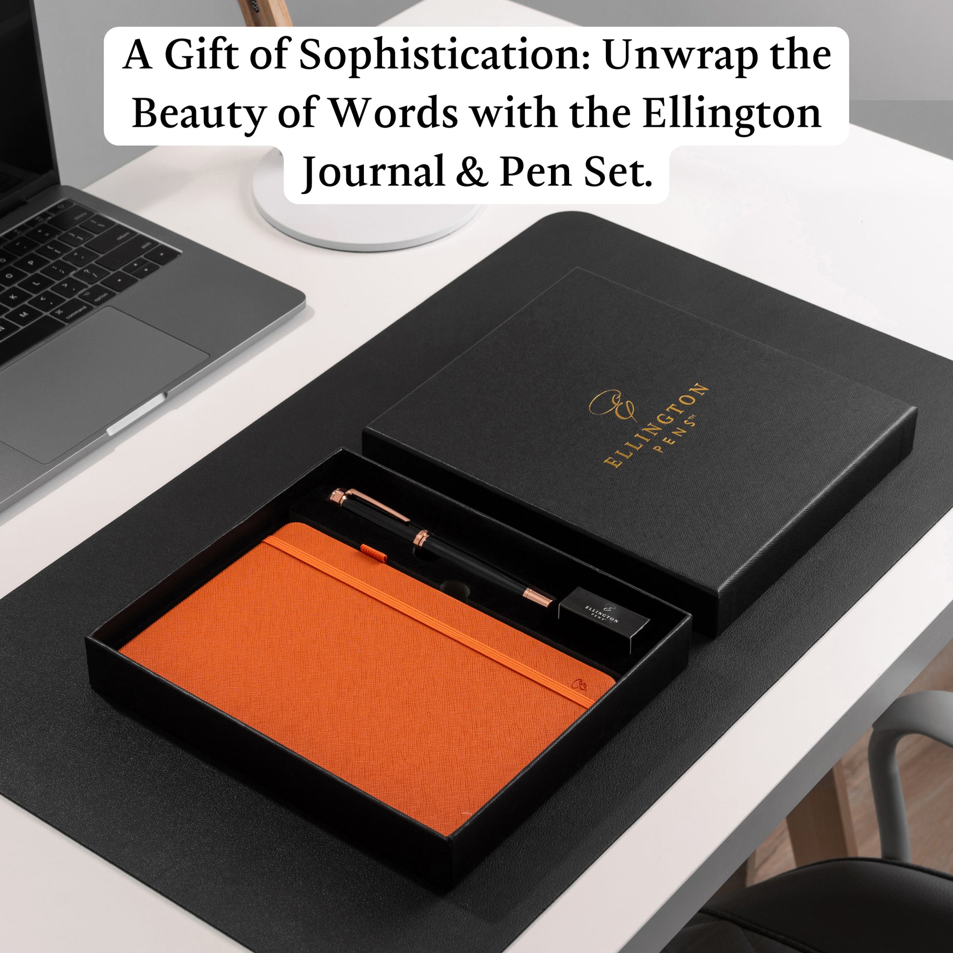 Midnight Rose Journal and Pen Gift Set fountain pen