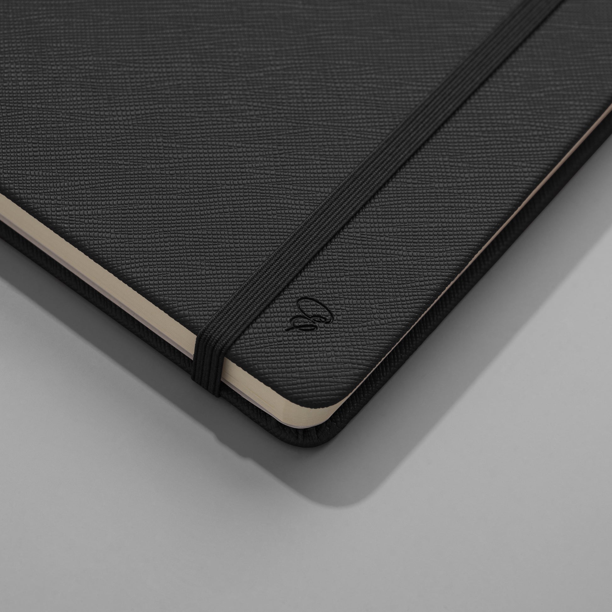 Black Journal - PU Saffiano Leather journal