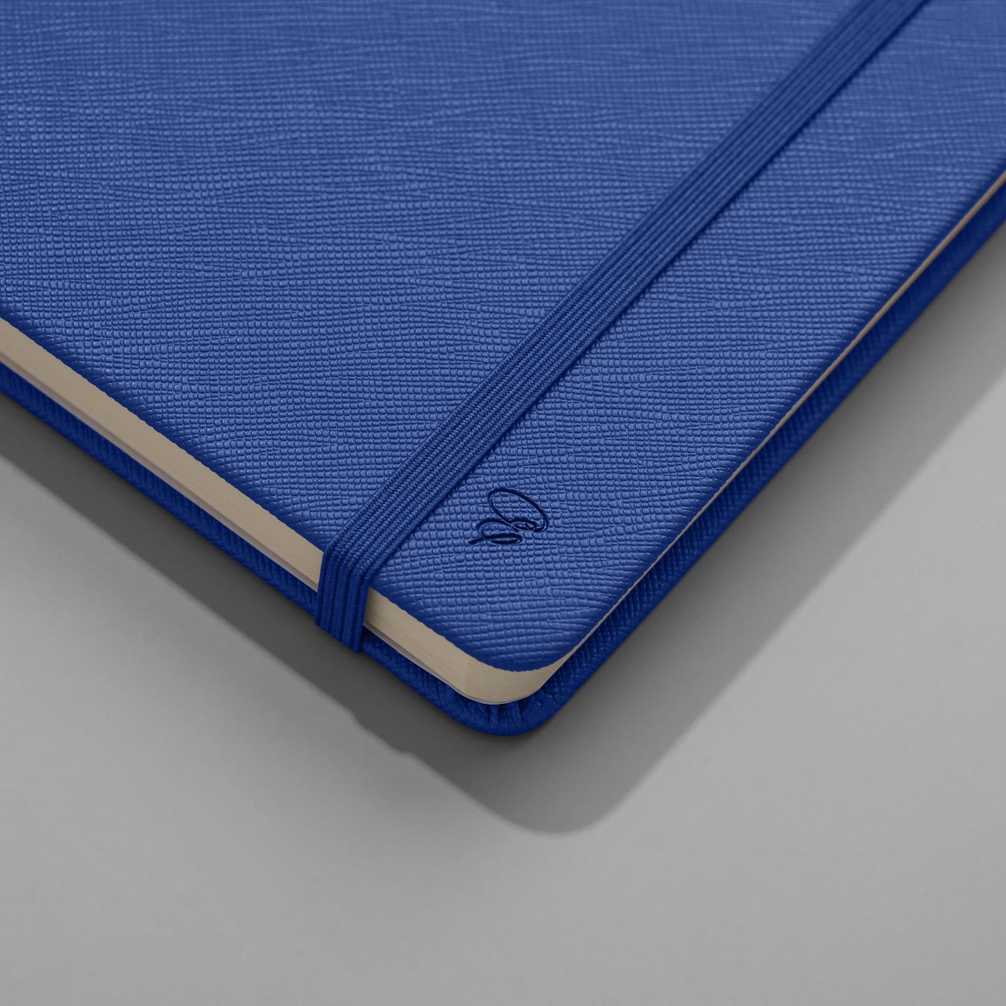 Blue Journal - PU Saffiano Leather