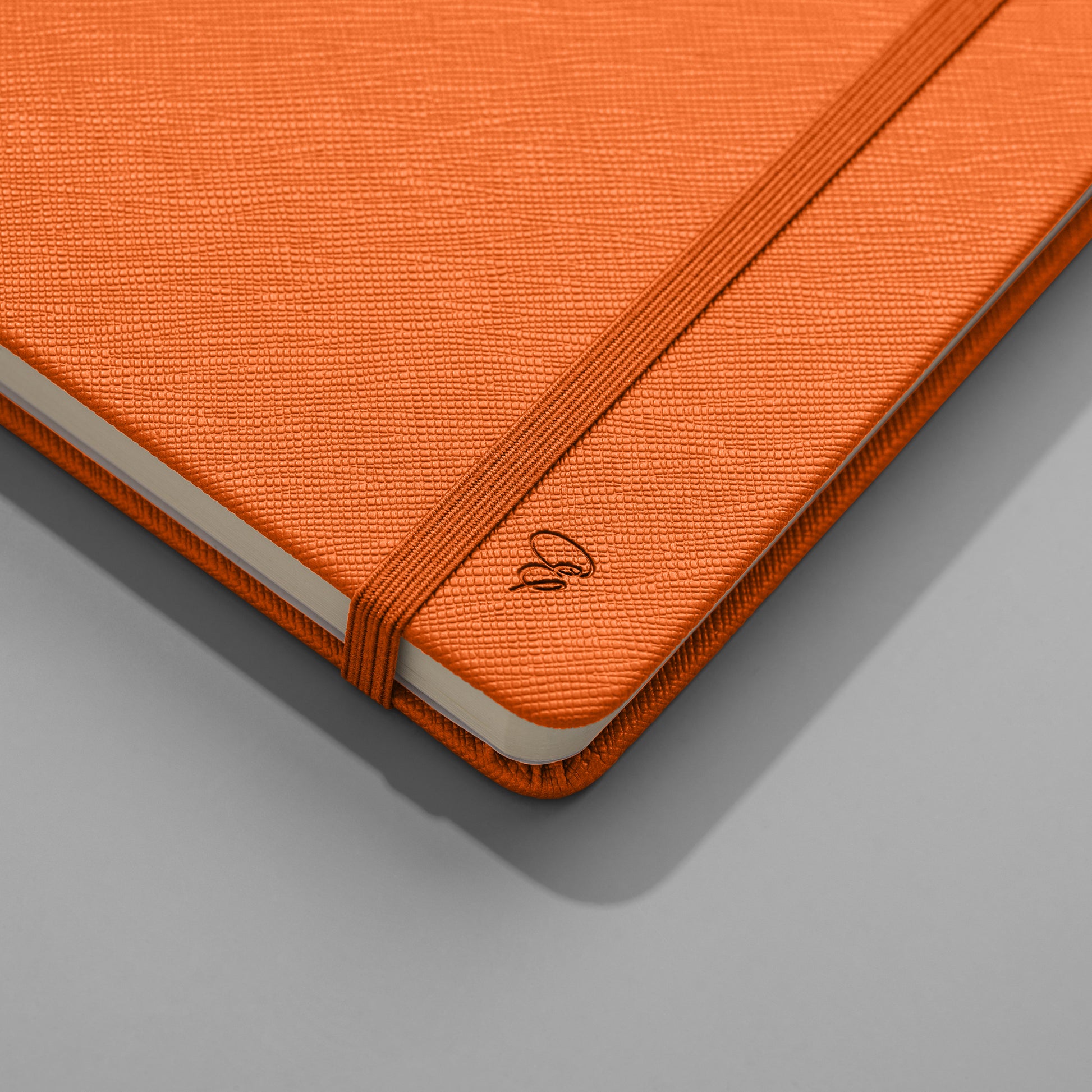 Orange Journal - PU Saffiano Leather journal