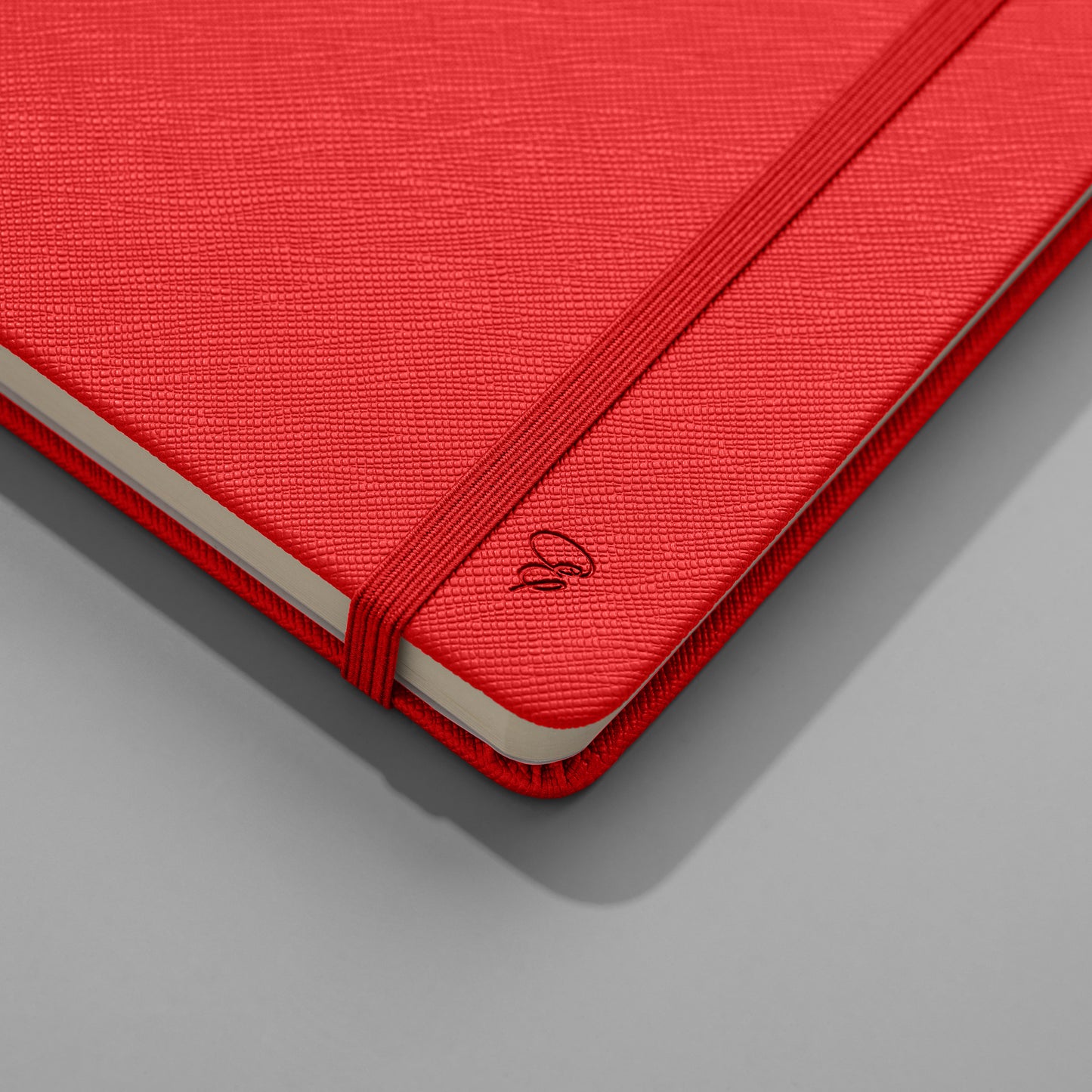 Red Journal - PU Saffiano Leather