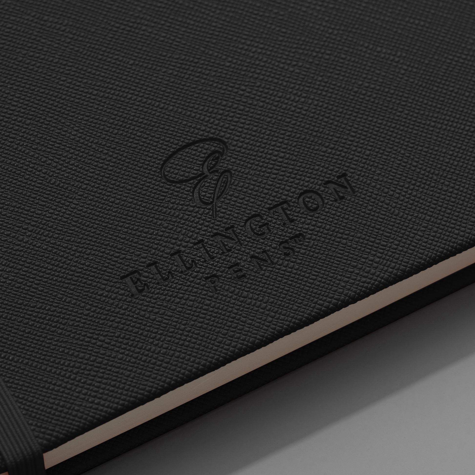 Black Journal - PU Saffiano Leather journal
