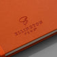 Orange Journal - PU Saffiano Leather journal