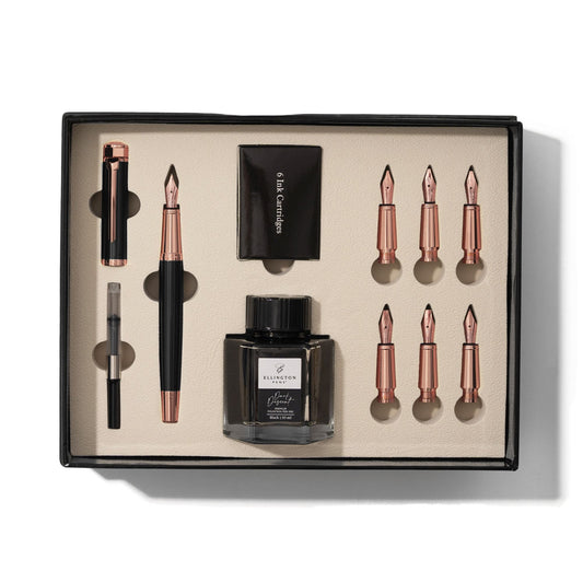 Midnight Rose Marrakesh Calligraphy Set