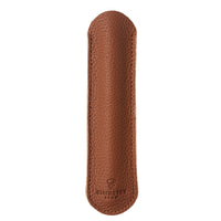 Leather Pen Sleeve Tan Brown