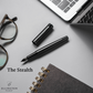 The Stealth Fountain Pen and Ballpoint Duo Journal Set