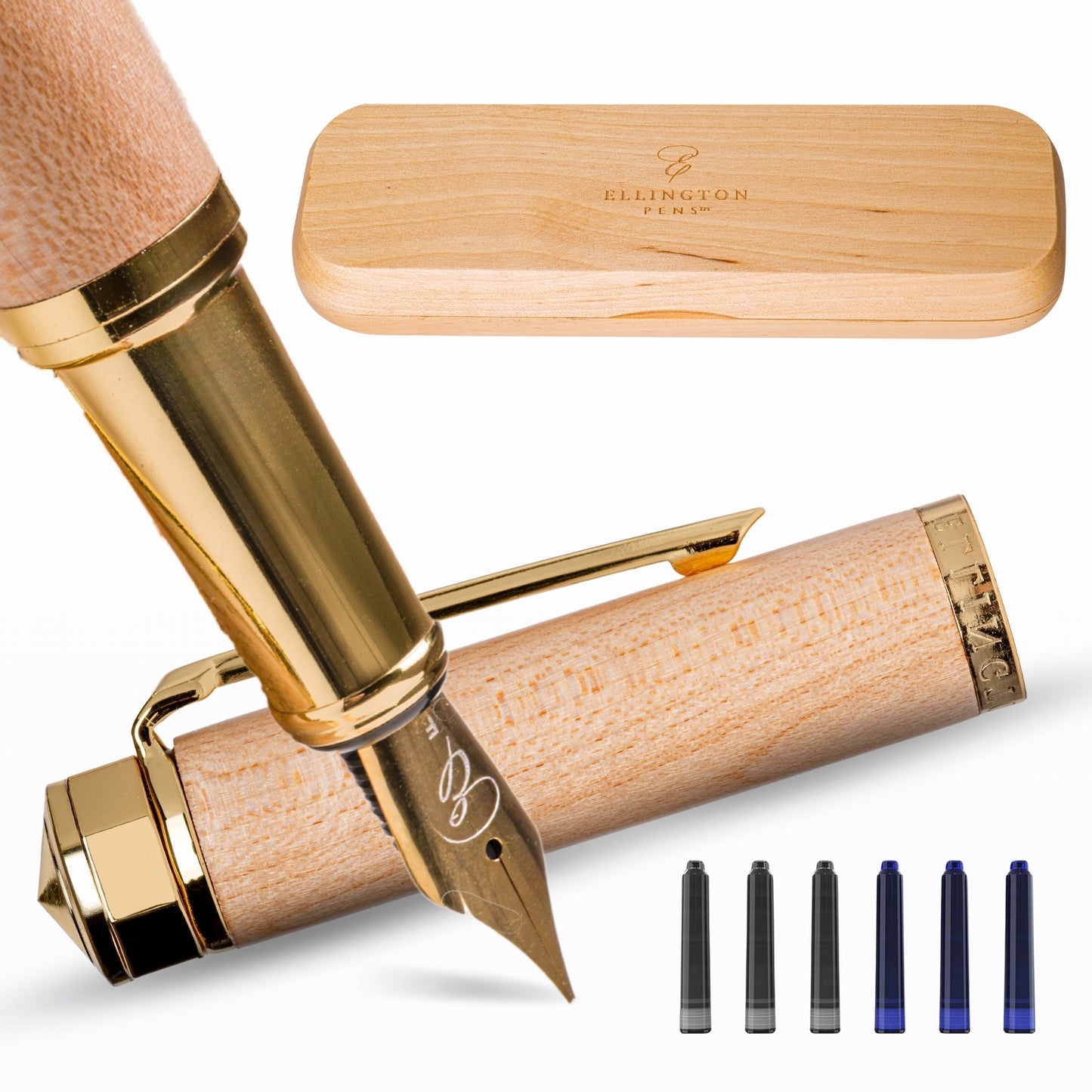 Maple Harmony Maplewood Fountain Pen