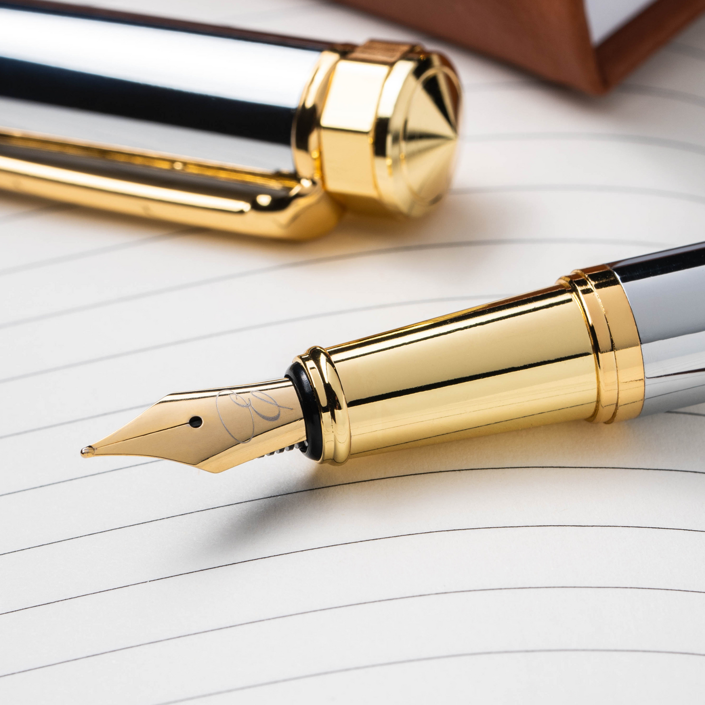 Replacement Nib with Ink Converter - Gold