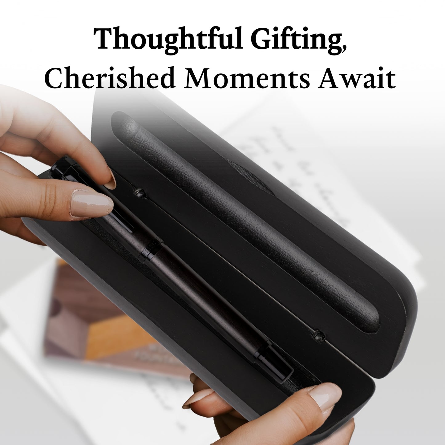Ebon Elegance Blackwood Fountain Pen