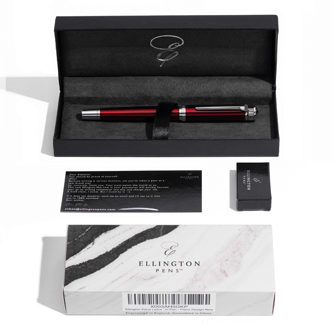 Scarlet Slate Fountain Pen