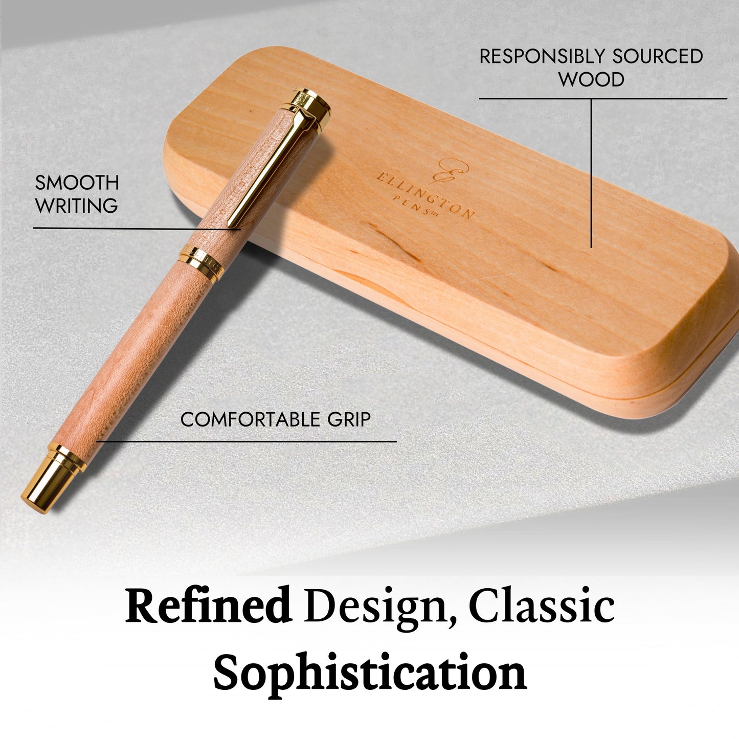 Maple Harmony Maplewood Fountain Pen