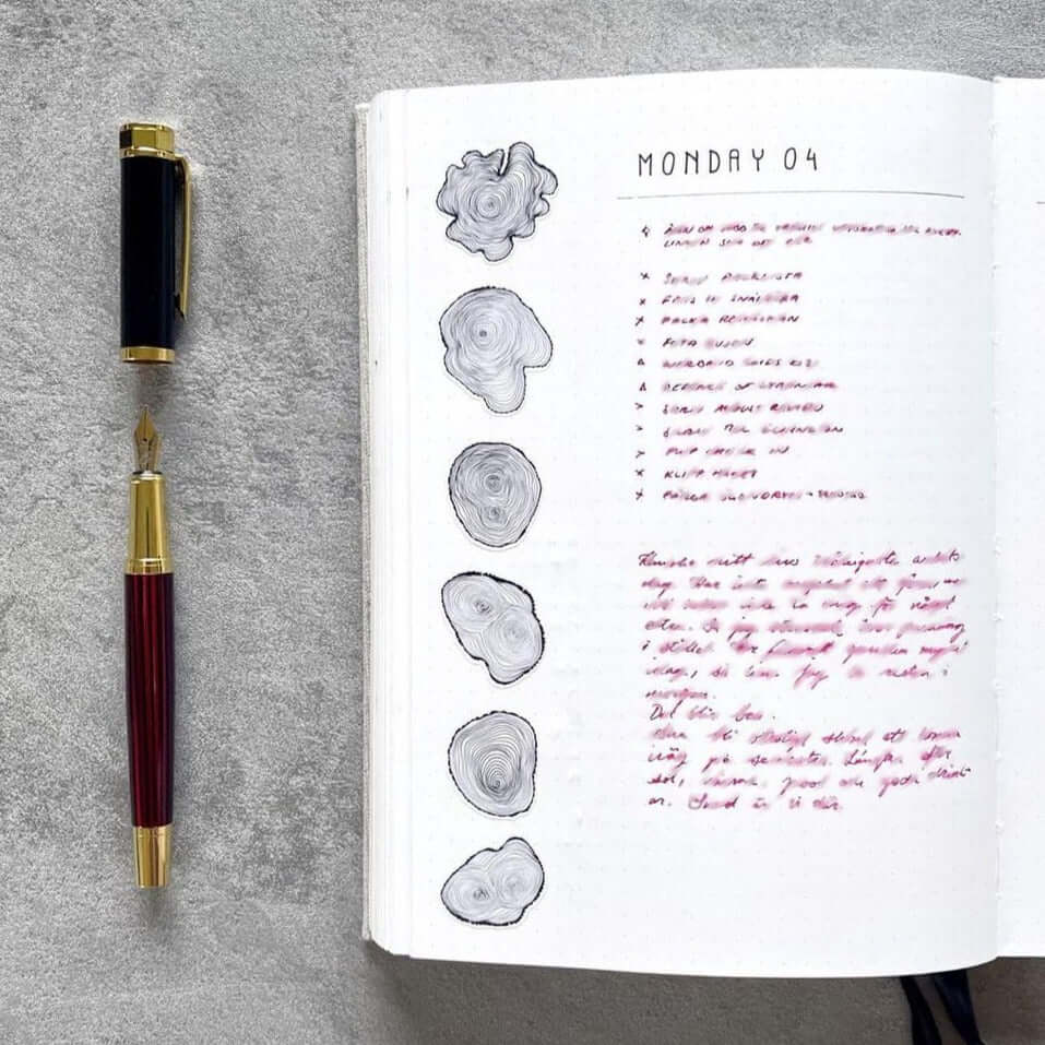 Crimson Blend Fountain Pen fountain pen