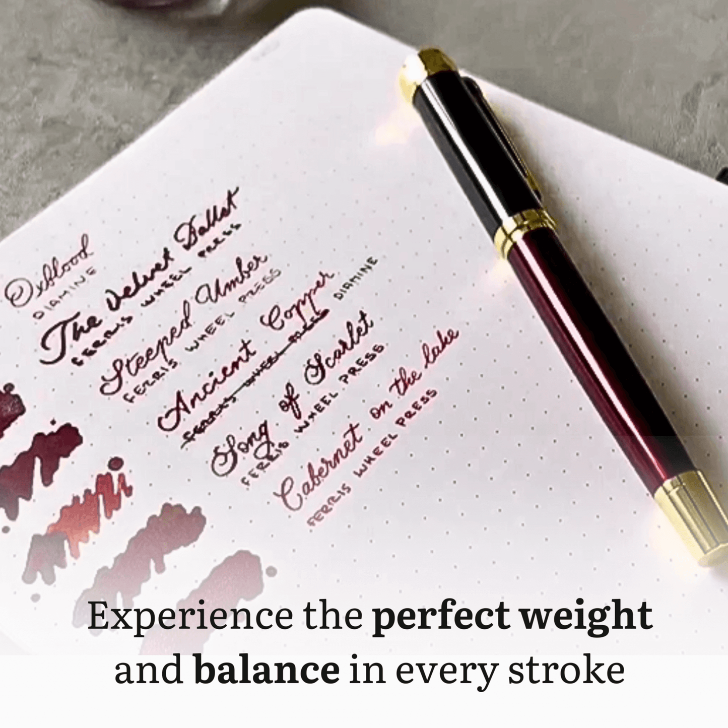 Crimson Blend Fountain Pen