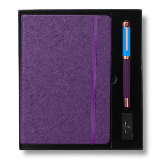 Azure Berry Journal and Pen Gift Set