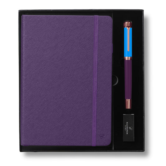 Azure Berry Journal and Pen Gift Set