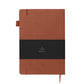 Brown Journal - PU Saffiano Leather journal