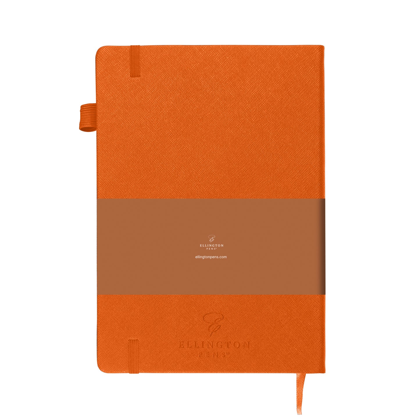 Orange Journal - PU Saffiano Leather