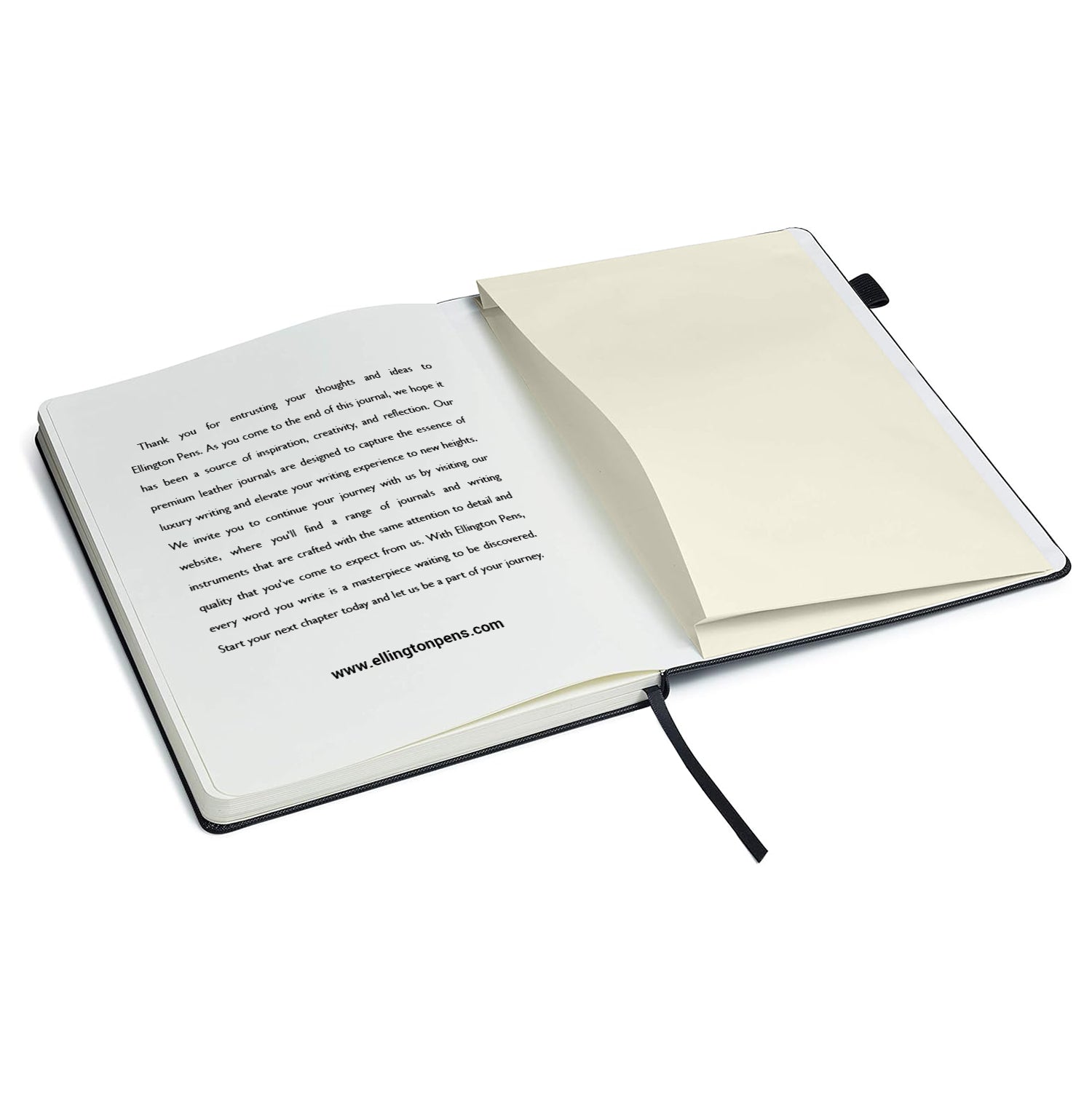 Black Journal - PU Saffiano Leather journal
