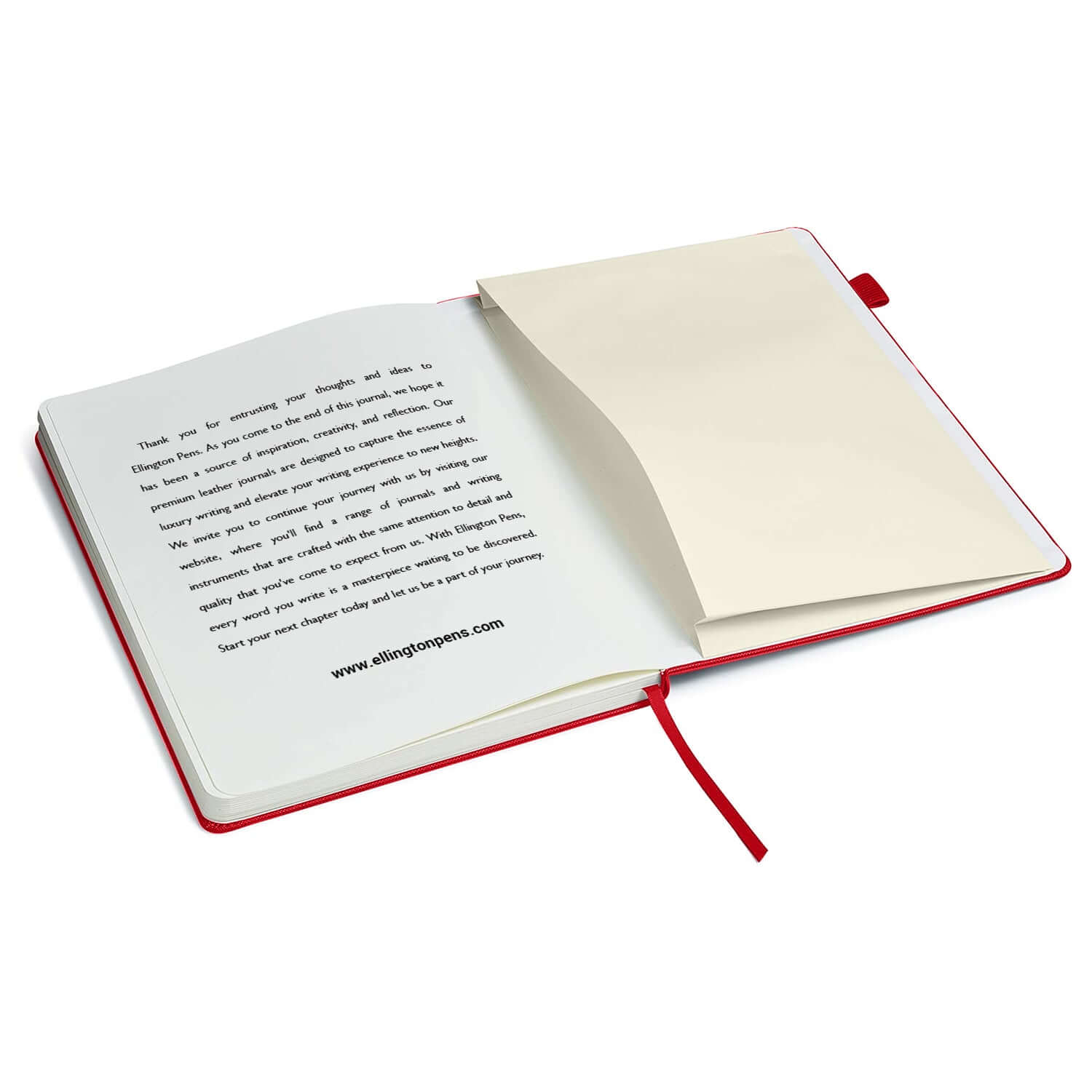 Scarlet Slate Journal and Pen Gift Set fountain pen